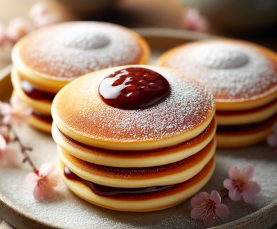 Distintas variantes de Dorayakis.